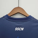 Camisa Napoli Flames Kit 22/23 - Torcedor EA7 Masculina - Azul