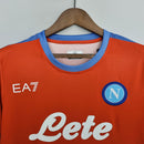 Camisa Napoli Homenagem Maradona 22/23 - Torcedor EA7 Masculina - Vermelha