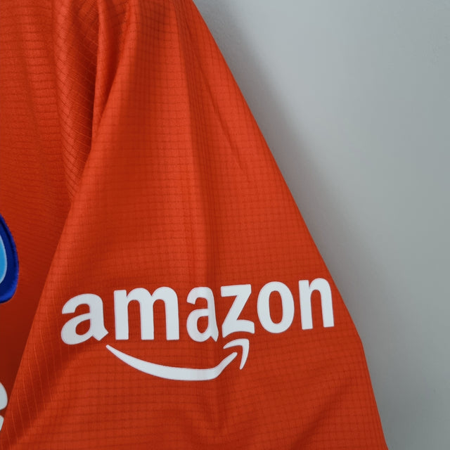 Camisa Napoli Homenagem Maradona 22/23 - Torcedor EA7 Masculina - Vermelha