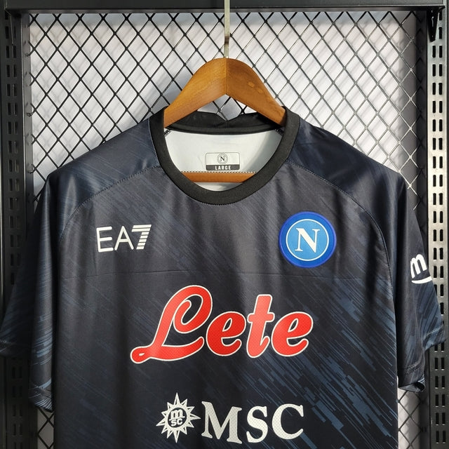 Camisa Napoli III 22/23 - Torcedor EA7 Masculina - Azul