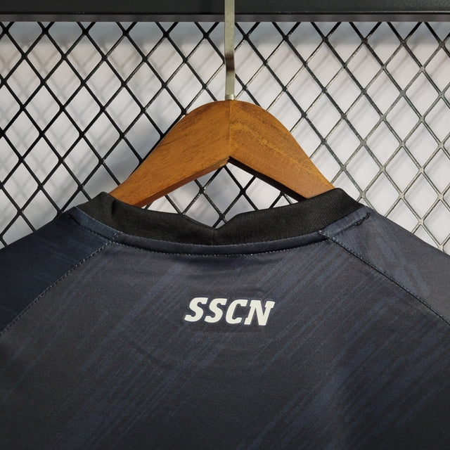 Camisa Napoli III 22/23 - Torcedor EA7 Masculina - Azul