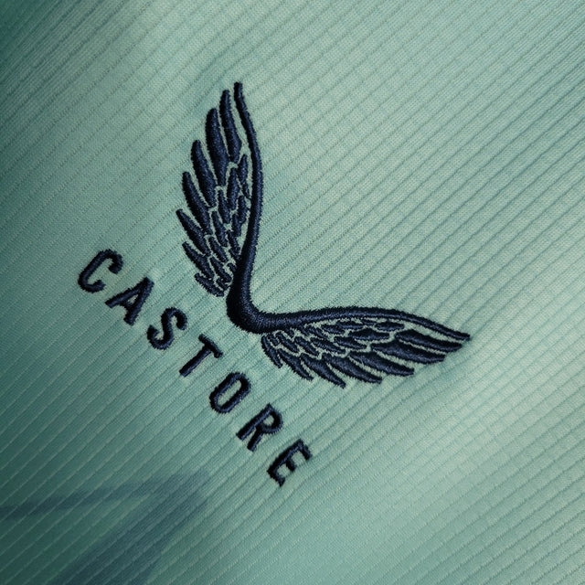 Camisa Newcastle Pré Jogo 22/23 Masculina Castore Torcedor - Azul Celeste