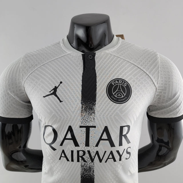 Camisa Paris Saint-Germain II 22/23 - Jogador Jordan Masculina - Cinza