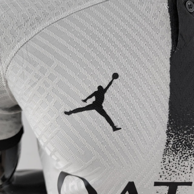 Camisa Paris Saint-Germain II 22/23 - Jogador Jordan Masculina - Cinza