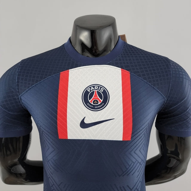 Camisa Paris Saint-Germain I 22/23 - Jogador Nike Masculina - Azul marinho