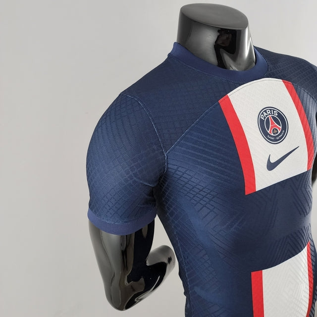Camisa Paris Saint-Germain I 22/23 - Jogador Nike Masculina - Azul marinho