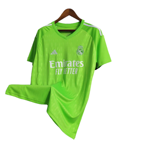 Camisa Real Madrid Goleiro 23/24 - Torcedor Adidas Masculina - Verde