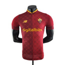Camisa Roma I 22/23 - Jogador New Balance Masculina - Vermelha