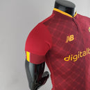 Camisa Roma I 22/23 - Jogador New Balance Masculina - Vermelha