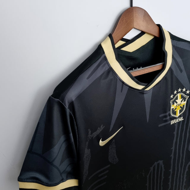 Camisa Seleção Brasileira Especial Nordeste Torcedor Nike Masculina - Preta