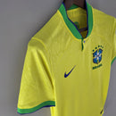 Camisa Seleção Brasileira I 2022 Torcedor Nike Masculina - Amarela