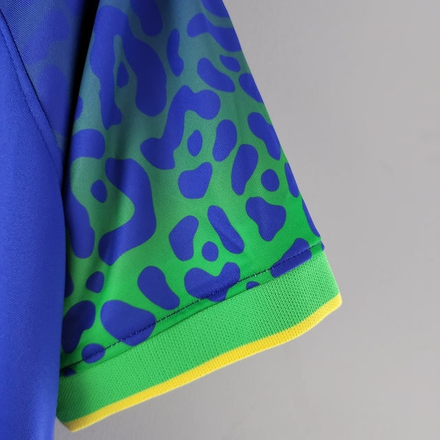 Camisa Seleção Brasileira II 2022 Torcedor Nike Masculina - Azul