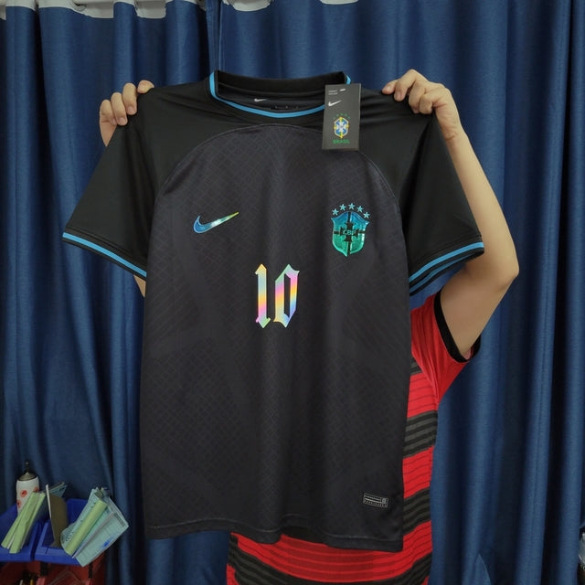 Camisa Seleção Brasileira Refletiva Edição Especial Torcedor Nike Masculina - Preta