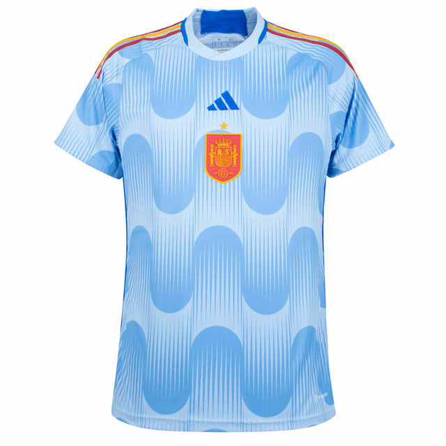 Camisa Seleção da Espanha II 22/23 - Torcedor Adidas Masculina - Azul