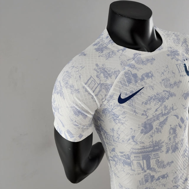 Camisa Seleção da França II 22/23 - Jogador Nike Masculina - Branca