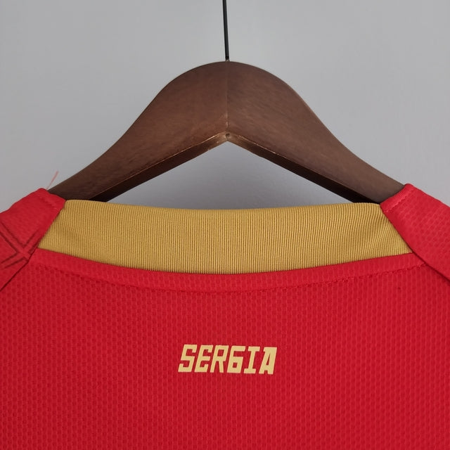 Camisa Seleção da Sérvia Home 22/23 Torcedor Puma Masculina - Vermelha