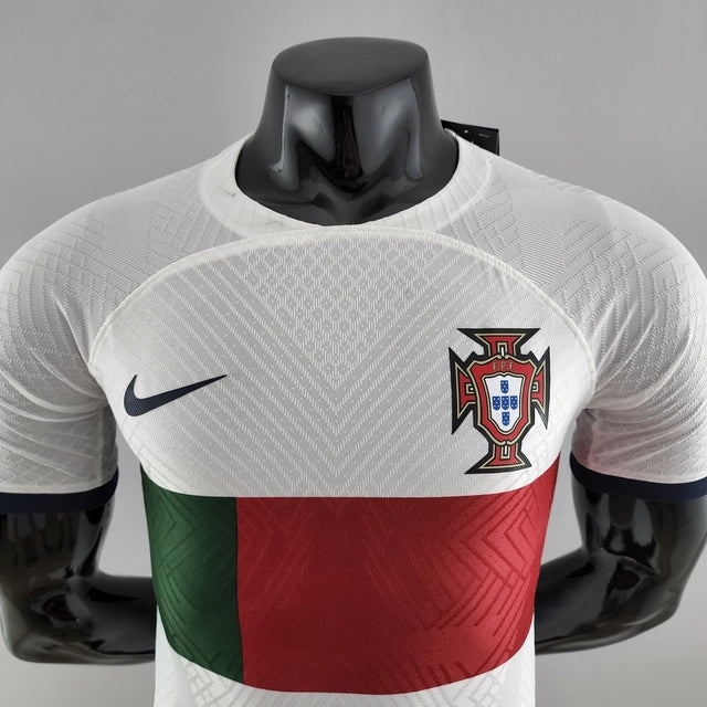 Camisa Seleção de Portugal II 22/23 - Jogador Nike Masculina - Branca