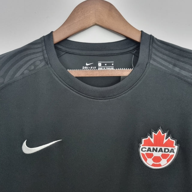 Camisa Seleção do Canadá Third 22/23 Torcedor Nike Masculina - Preta