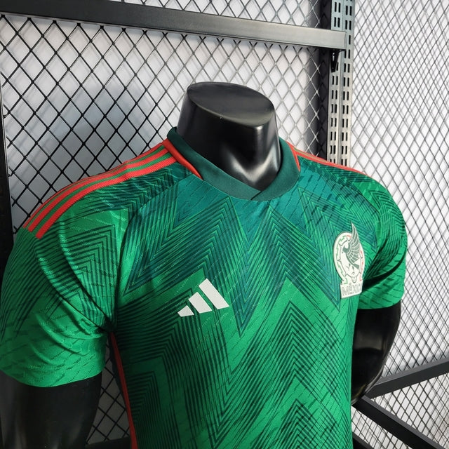 Camisa Seleção do México I 22/23 - Jogador Adidas Masculina - Verde