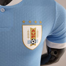 Camisa Seleção do Uruguai I 22/23 - Jogador Puma Masculina - Azul celeste