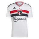 Camisa São Paulo I 22/23 Torcedor Adidas Masculina - Branco e Vermelho