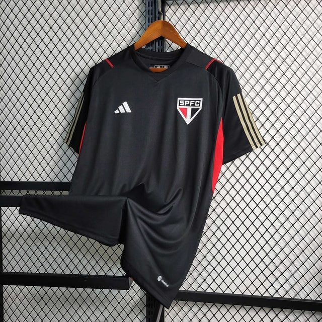 Camisa São Paulo Treino 23/24 - Torcedor Adidas Masculina - Preta