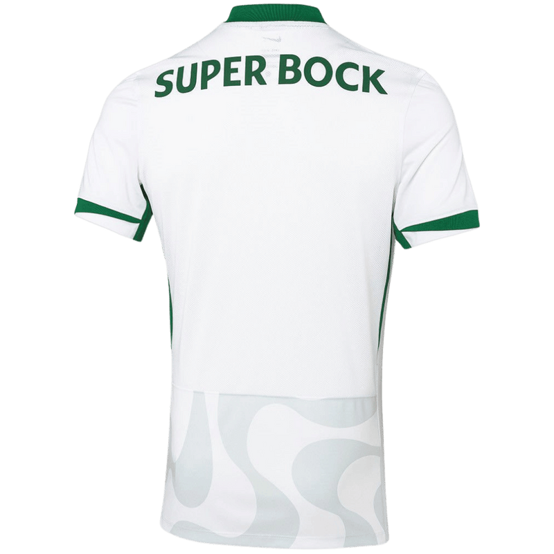 Camisa Sporting CP Away I 2025/2026 Nike Branca Torcedor Masculina