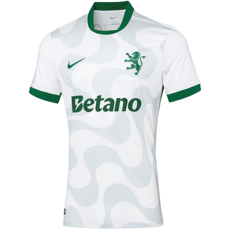 Camisa Sporting CP Away I 2025/2026 Nike Branca Torcedor Masculina