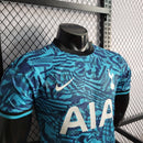 Camisa Tottenham Third 22/23 Jogador Nike Masculina - Azul Royal e Celeste