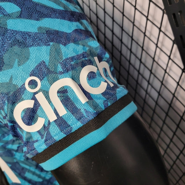 Camisa Tottenham Third 22/23 Jogador Nike Masculina - Azul Royal e Celeste