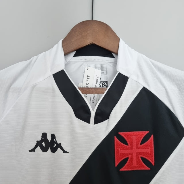 Camisa Vasco da Gama I 22/23 Torcedor Kappa Masculina - Branca