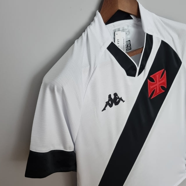 Camisa Vasco da Gama I 22/23 Torcedor Kappa Masculina - Branca