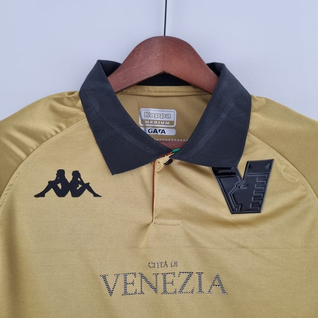 Camisa Venezia Third 22/23 Torcedor Kappa Masculina - Dourada
