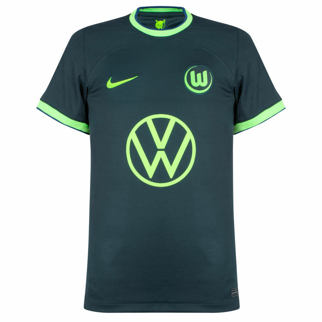 Camisa Wolfsburg Away 22/23 Torcedor Nike Masculina - Verde escuro