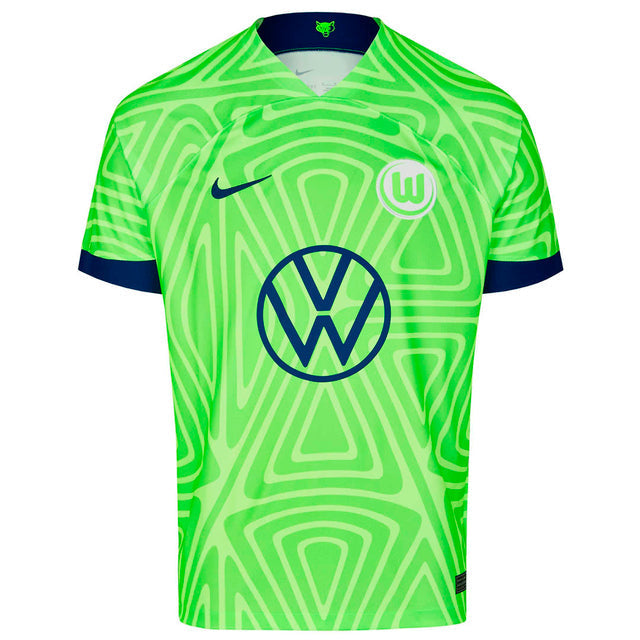 Camisa Wolfsburg I 22/23 Torcedor Nike Masculina - Verde