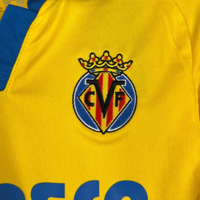 Kit Infantil Villareal Edição Comemorativa Joma 23/24 - Amarelo com detalhes em azul