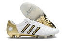 Chuteira Adidas Campo Adipure 11 Pro FG Toni Kross - Branco e Dourado