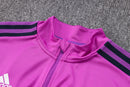 Conjunto Real Madrid 23/24 - Masculino Adidas - Roxo