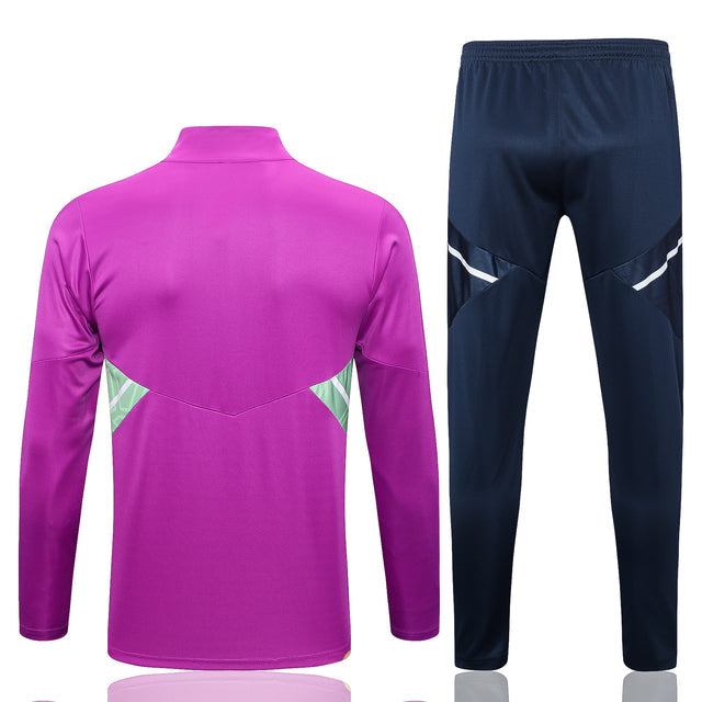Conjunto Real Madrid 23/24 - Masculino Adidas - Roxo
