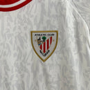Kit Infantil Atlético de Bilbao III 23/24 Castore - Branco com detalhes em vermelho e preto