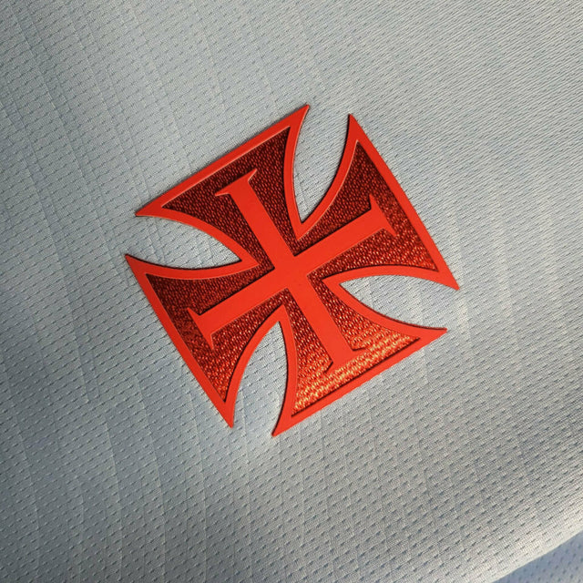 Camisa Vasco da Gama Goleiro 23/24 -  Kappa Feminina - Azul com detalhes em preto e dourado