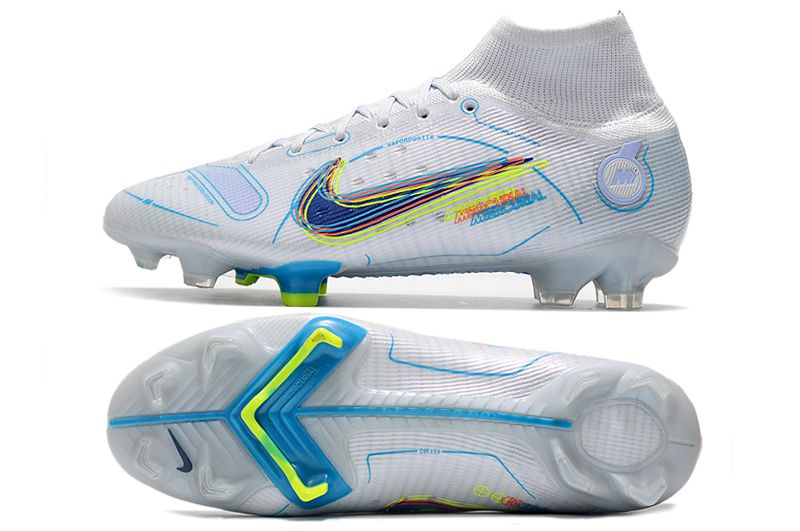 Chuteira Nike Mercurial Superfly 8 Elite FG - Branco
