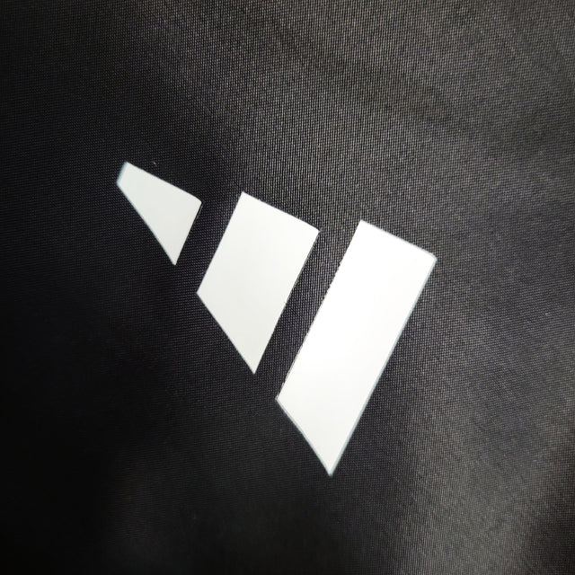 Jaqueta Corta-Vento Cruzeiro 23/24 - Masculina Adidas - Preta e branca