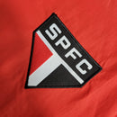 Jaqueta Corta-Vento São Paulo Dupla Face 23/24 Masculina Adidas - Branco e Vermelho