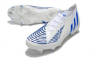 Chuteira Adidas Predator Edge.1 FG -Branco e Azul