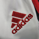 Kit Infatil Flamengo I 22/23 Adidas - Vermelho com detalhes em preto