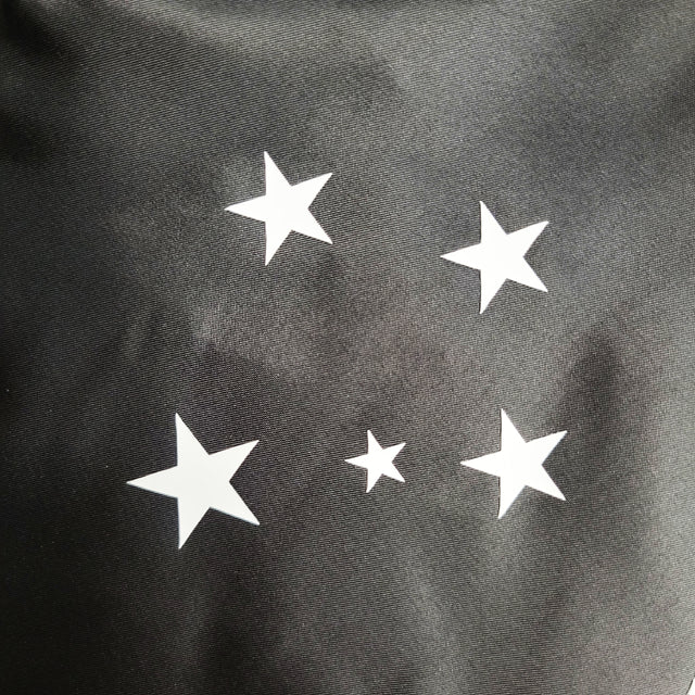 Jaqueta Corta-Vento Cruzeiro 23/24 - Masculina Adidas - Preta e branca