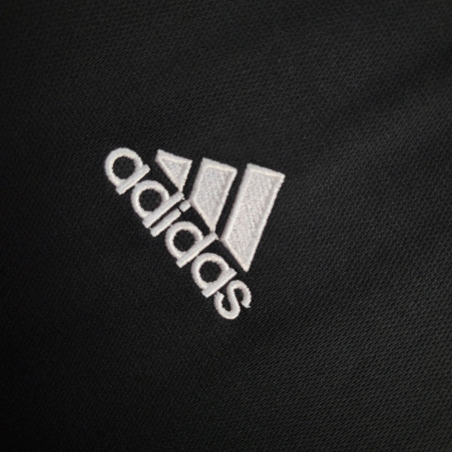 Camisa Tigres do México24/25 polo - Torcedor Adidas Masculina - Preta com listras em laranja