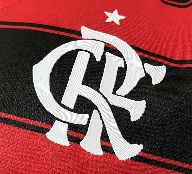 Camisa Flamengo I 25/26 - Jogador Adidas Masculina - Vermelha e preta