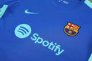 Kit Treino adulto - Camisa e Shorts - Barcelona Nike 23/24 - Azul com detalhes em verde